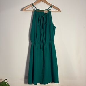 Kelly Green Mini Dress by Jella Couture Size Small